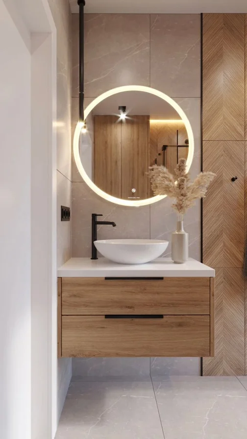 Baño Modelo GM-173 - Vanities & Muebles de Baño Flotantes